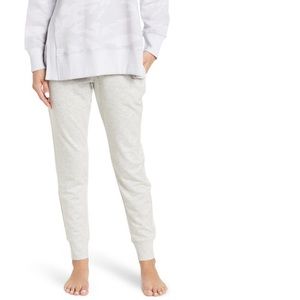 90 Degree By Reflex | Terry Brushed Joggers w/ Elastic Waistband in Grey (Small)